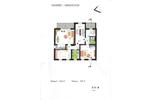 Etagenwohnung Zwickau Neuplanitz - 1 Zimmer, 31 m&sup2;, 185&euro; | Angebot:26576695