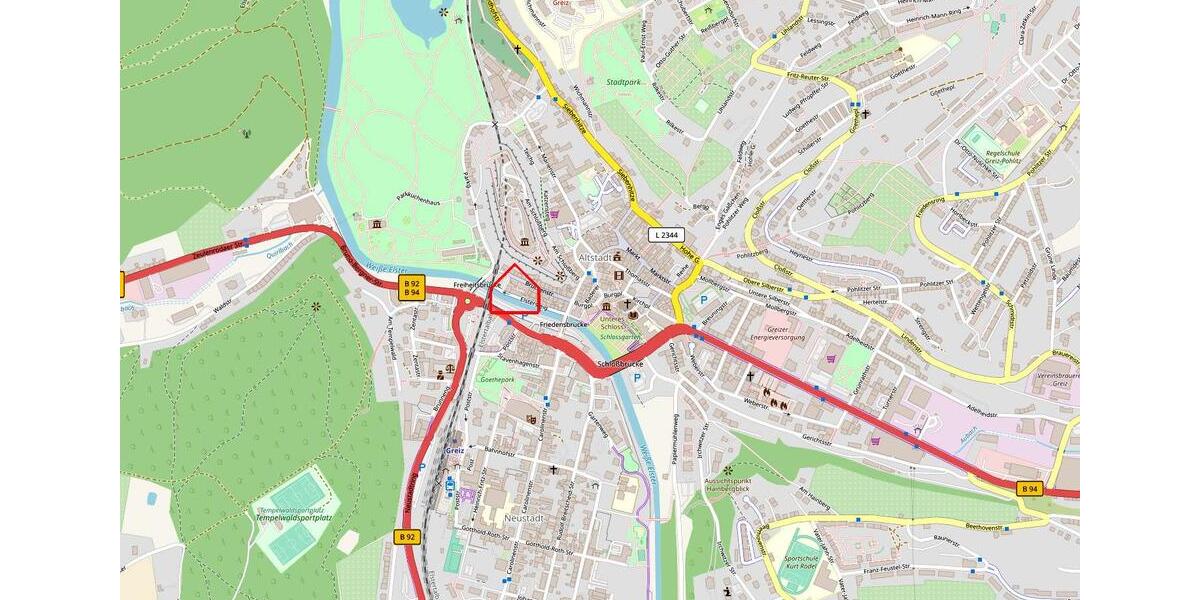 Etagenwohnung Greiz - 2 Zimmer, 68 m&sup2;, 480&euro; | Angebot:24430721