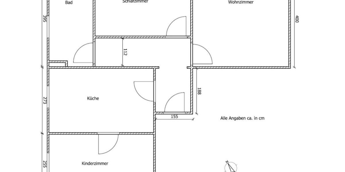 Etagenwohnung Hartmannsdorf - 3 Zimmer, 65 m&sup2;, 390&euro; | Angebot:24764330