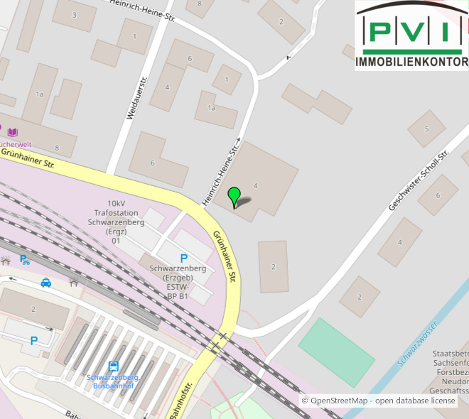 Etagenwohnung Schwarzenberg/Erzgeb. Schwarzenberg - 3 Zimmer, 62 m&sup2;, 345&euro; | Angebot:25879080