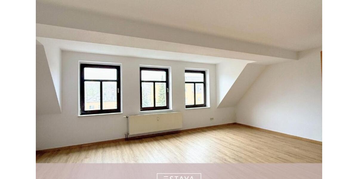 Dachgeschoßwohnung Limbach-Oberfrohna Oberfrohna - 3 Zimmer, 77 m&sup2;, 395&euro; | Angebot:24979442