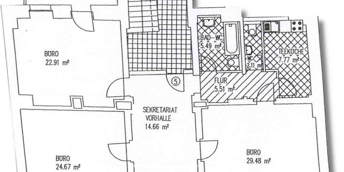 Gewerbeobjekt Zwickau Innenstadt - 4 Zimmer, 125 m&sup2;, 900&euro; | Angebot:26799252