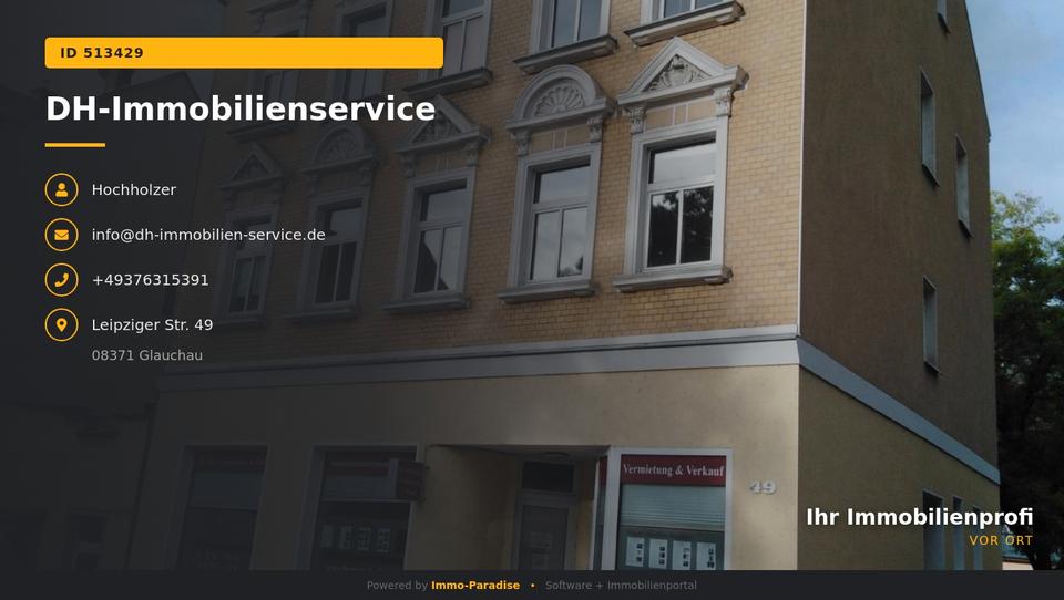 Dachgeschoßwohnung Glauchau - 4 Zimmer, 91 m&sup2;, 450&euro; | Angebot:25921332