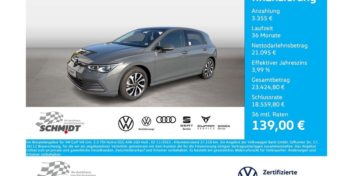 VW Golf 37.238 km 23.975 &euro; Bernsdorf 09337