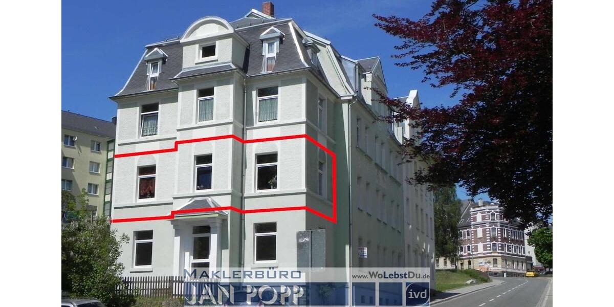 Etagenwohnung Greiz - 3 Zimmer, 86 m&sup2;, 430&euro; | Angebot:25329507
