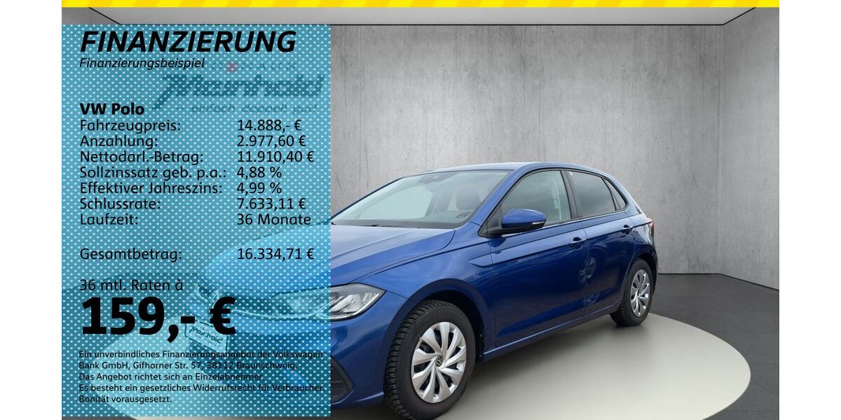 VW Polo 12.850 km 14.888 &euro; Auerbach/Rebesgrün 08209