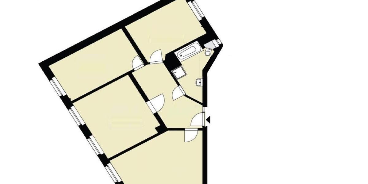 Etagenwohnung Zwickau Zwickau-Nord - 3 Zimmer, 87 m&sup2;, 480&euro; | Angebot:25991295