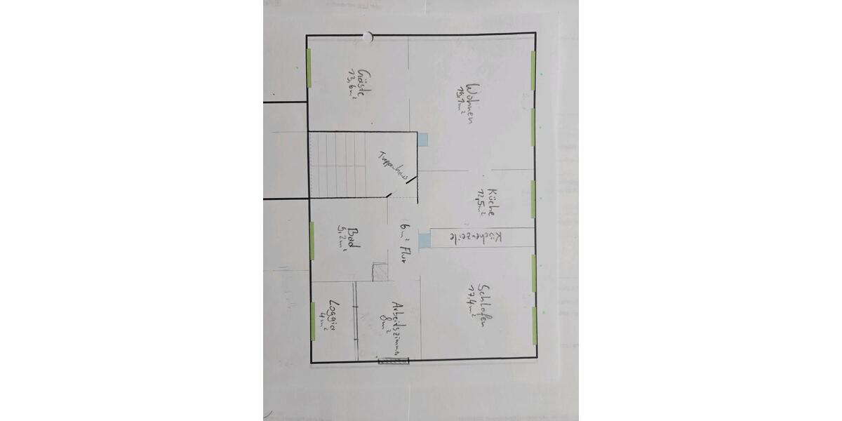 Etagenwohnung Stollberg (Erzgebirge) - 4 Zimmer, 90 m&sup2;, 810&euro; | Angebot:25168598