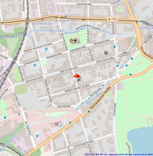 Etagenwohnung Zwickau - 1 Zimmer, 45 m&sup2;, 320&euro; | Angebot:24526445