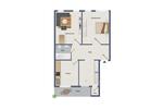 Etagenwohnung Zwickau Zwickau-West - 3 Zimmer, 76 m&sup2;, 495&euro; | Angebot:26676981