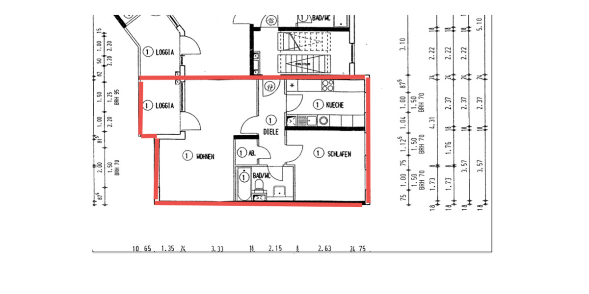 Etagenwohnung Werdau - 2 Zimmer, 60 m&sup2;, 400&euro; | Angebot:21650786
