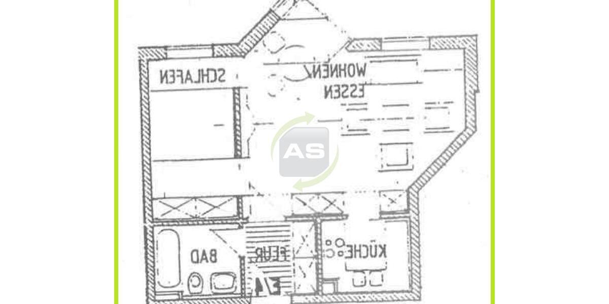 Erdgeschoßwohnung Zwickau Zwickau-Nord - 2 Zimmer, 44 m&sup2;, 290&euro; | Angebot:25263498