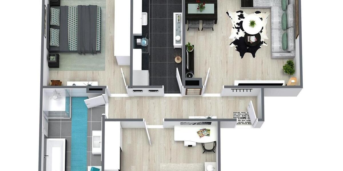 Dachgeschoßwohnung Meerane - 3 Zimmer, 71 m&sup2;, 575&euro; | Angebot:25306550