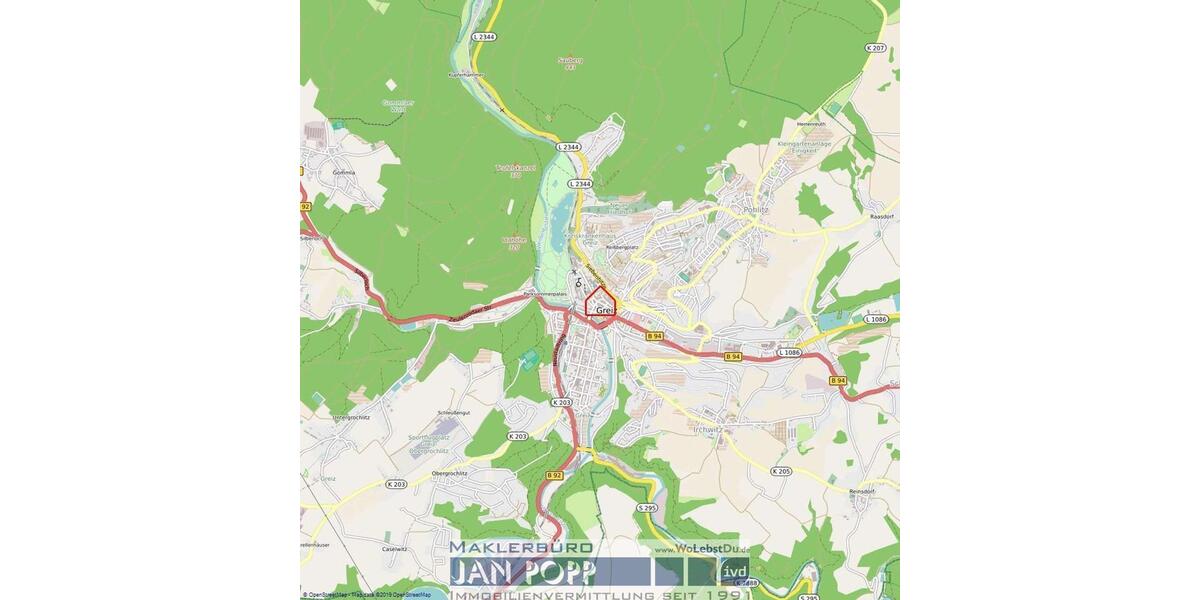 Gewerbeobjekt Greiz - 800&euro; | Angebot:21470474