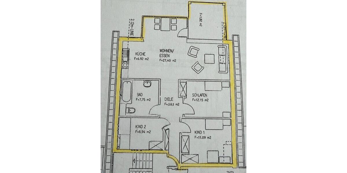 Dachgeschoßwohnung Remse - 4 Zimmer, 95 m&sup2;, 179.000&euro; | Angebot:26633463