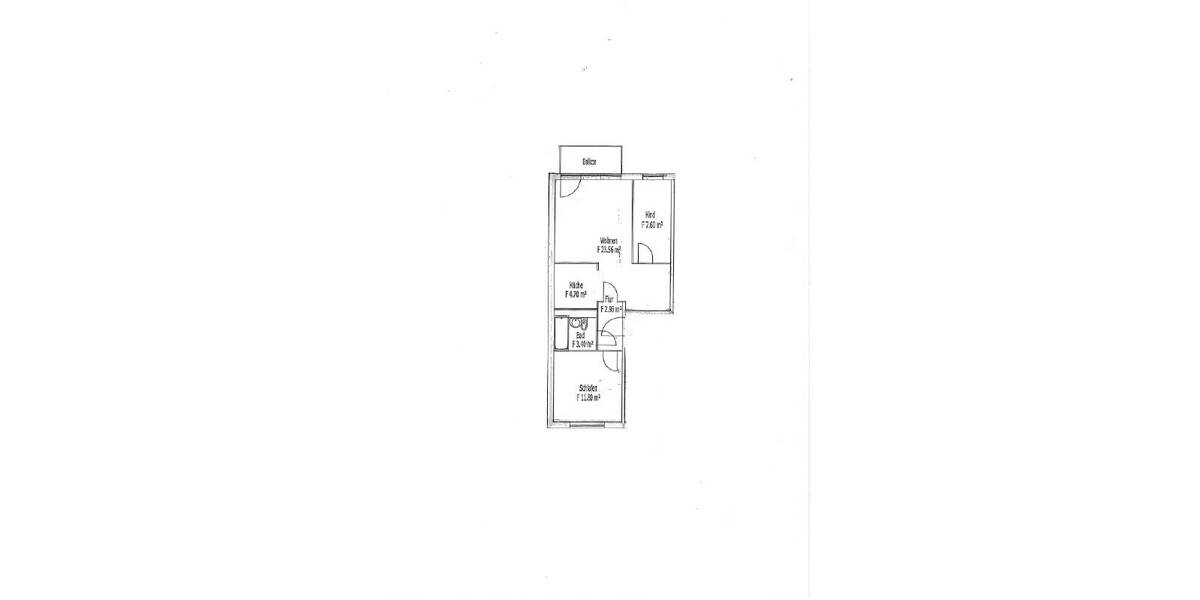 Etagenwohnung Zwickau Neuplanitz - 3 Zimmer, 56 m&sup2;, 340&euro; | Angebot:26778617