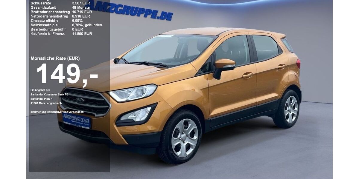 Ford EcoSport 55.906 km 11.890 &euro; Stollberg 09366