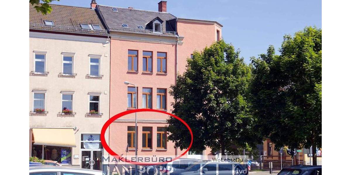 Etagenwohnung Greiz Irchwitz - 2 Zimmer, 48 m&sup2;, 280&euro; | Angebot:25678430