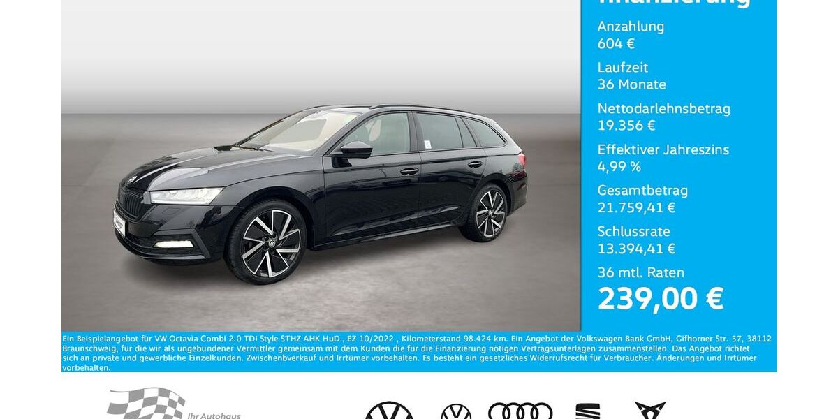 Skoda Octavia 98.424 km 18.975 &euro; Bernsdorf 09337