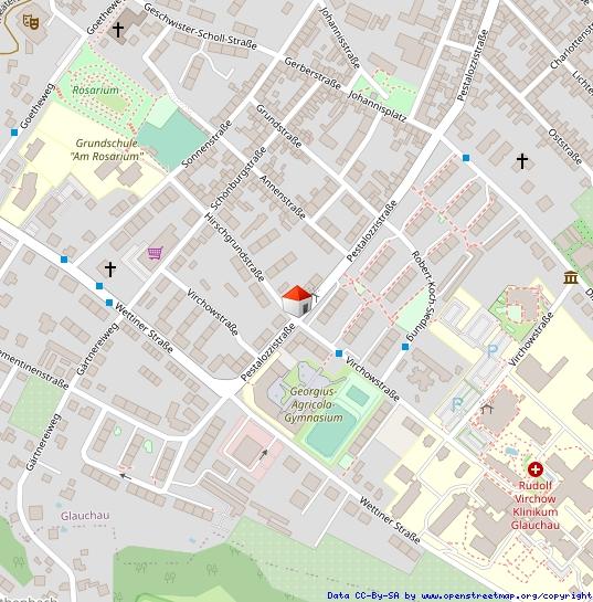 Etagenwohnung Glauchau - 2 Zimmer, 57 m&sup2;, 370&euro; | Angebot:26001474