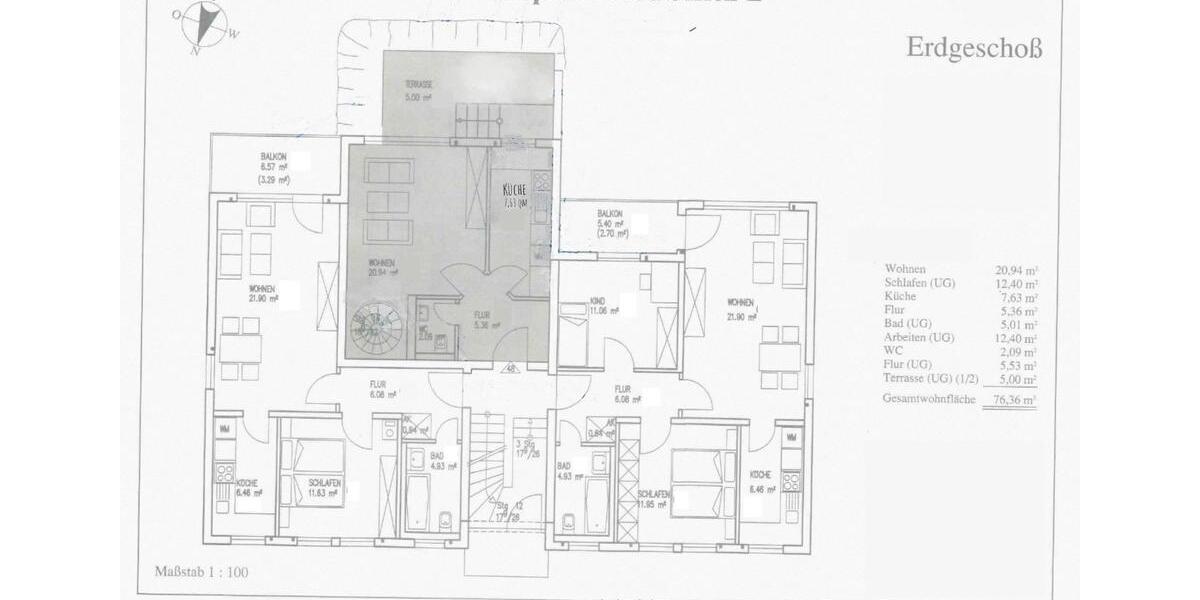 Maisonettenwohnung Werdau - 3 Zimmer, 76 m&sup2;, 85.000&euro; | Angebot:25973567