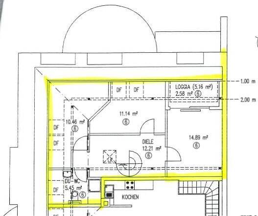 Etagenwohnung Zwickau Pölbitz - 5 Zimmer, 142 m&sup2;, 1.108&euro; | Angebot:25729282