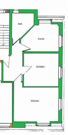 Etagenwohnung Zwickau Zwickau-Nord - 2 Zimmer, 57 m&sup2;, 312&euro; | Angebot:26041734
