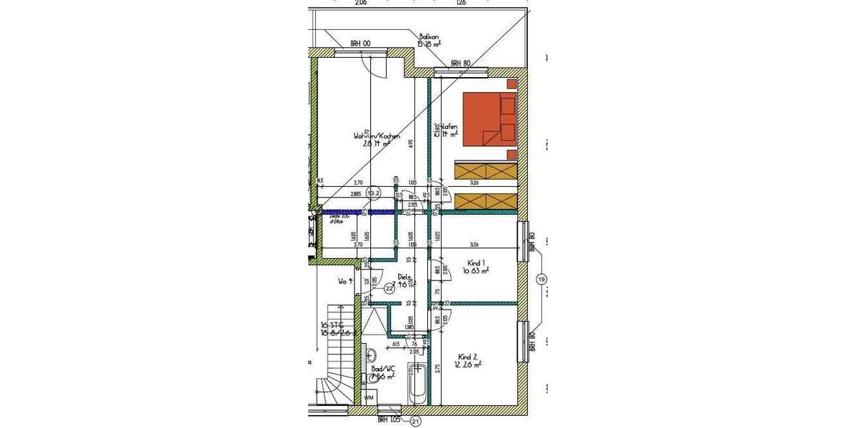 Etagenwohnung Aue-Bad Schlema Bad Schlema - 4 Zimmer, 87 m&sup2;, 249.000&euro; | Angebot:25688137