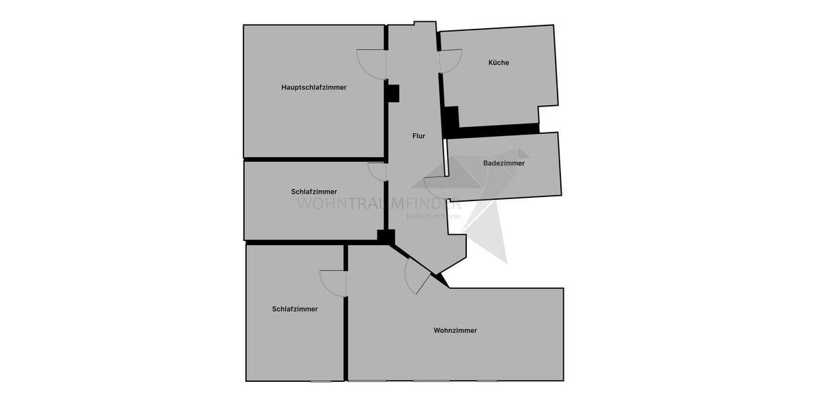 Etagenwohnung Zwickau Pölbitz - 4 Zimmer, 83 m&sup2;, 551&euro; | Angebot:25734229