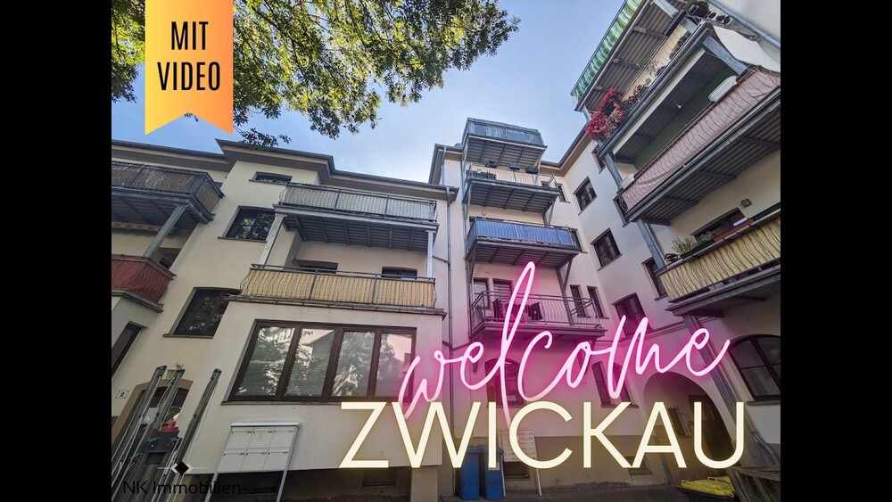 Dachgeschoßwohnung Zwickau - 4 Zimmer, 95 m&sup2;, 620&euro; | Angebot:25945678