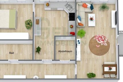 Wohnung Hohenstein-Ernstthal Ernstthal - 2 Zimmer, 85 m&sup2;, 684&euro; | Angebot:25322158