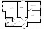 Etagenwohnung Kirchberg - 3 Zimmer, 65 m&sup2;, 390&euro; | Angebot:25910761