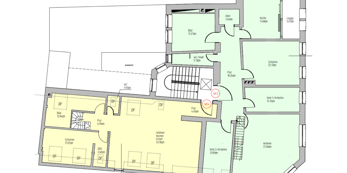 Maisonettenwohnung Crimmitschau - 3 Zimmer, 119 m&sup2;, 999&euro; | Angebot:23554803