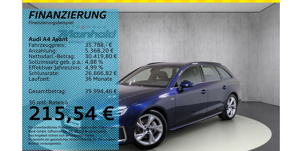 Audi A4 25.800 km 35.788 &euro; Auerbach/Rebesgrün 08209