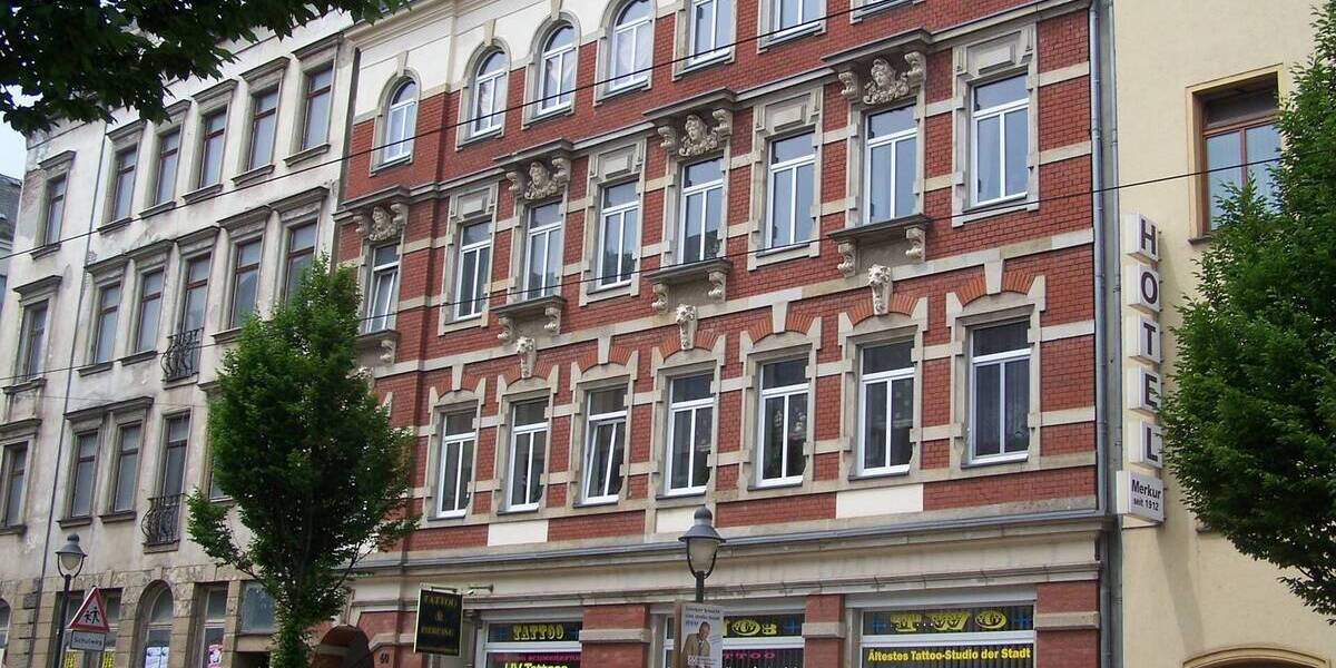 Etagenwohnung Zwickau Bahnhofsvorstadt - 3 Zimmer, 86 m&sup2;, 520&euro; | Angebot:25771742