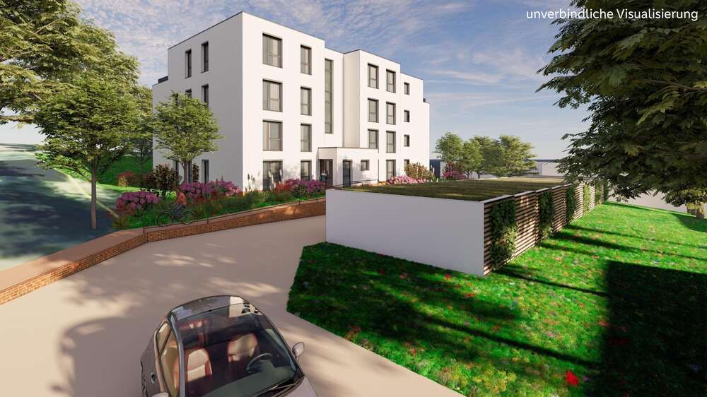 Erstbezug! Moderne 4-Zimmer Wohnung mit Balkon und Garage! - Etagenwohnung Hartmannsdorf | Angebot:26557057