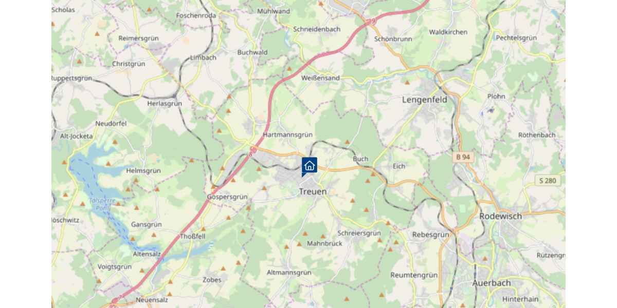 Mehrfamilienhaus, Wohnhaus Treuen - 1 Zimmer, 281 m&sup2;, 149.500&euro; | Angebot:25685574