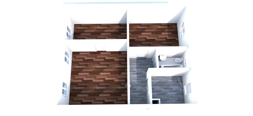 Erdgeschoßwohnung Meerane - 3 Zimmer, 68 m&sup2;, 405&euro; | Angebot:26676967