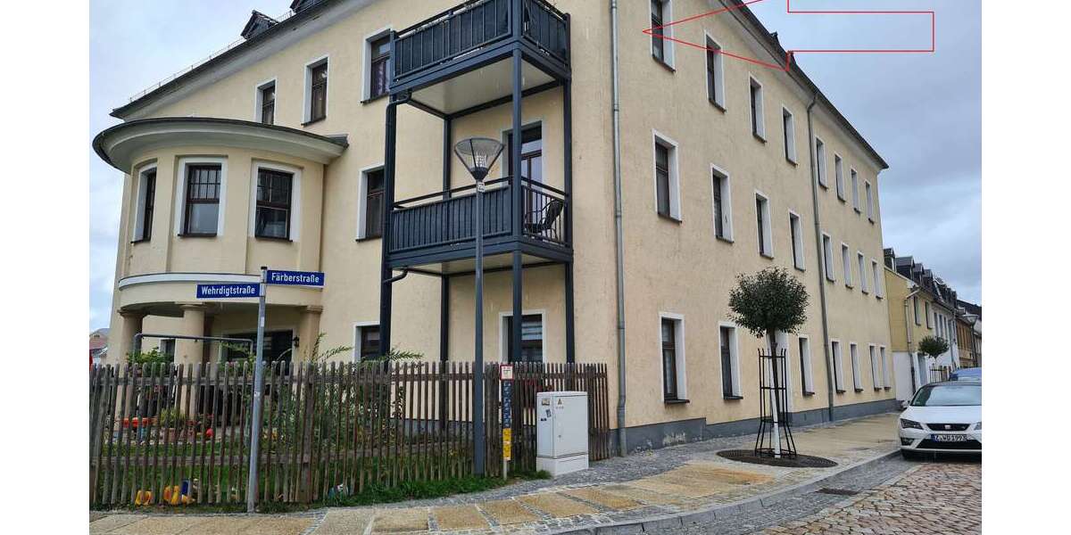 Etagenwohnung Glauchau - 2 Zimmer, 72 m&sup2;, 400&euro; | Angebot:21671810