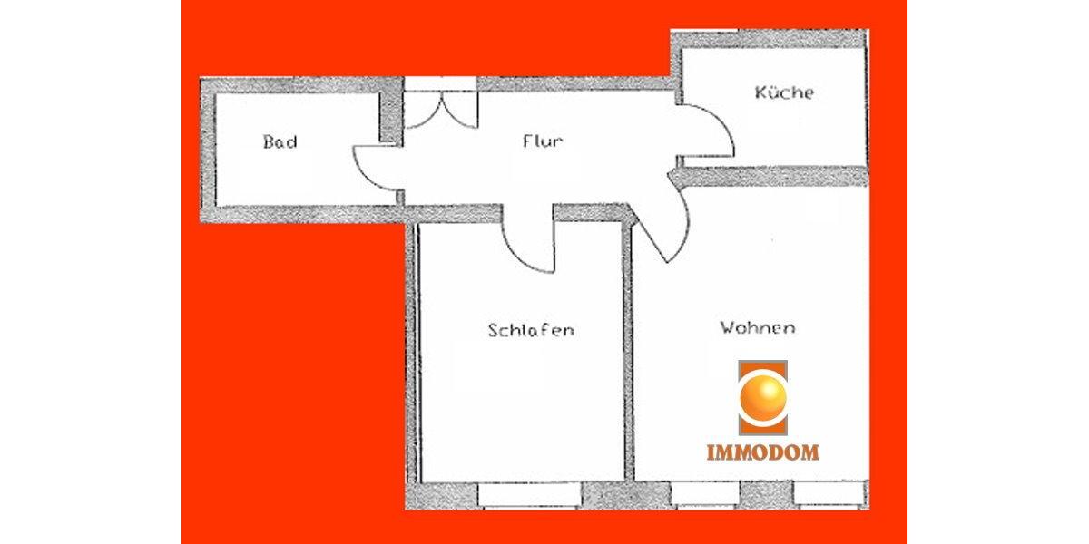 Etagenwohnung Zwickau Zwickau-Nord - 2 Zimmer, 60 m&sup2;, 360&euro; | Angebot:24861297