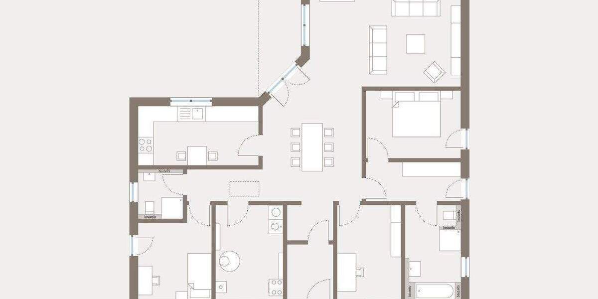 Bungalow Hohenstein-Ernstthal Ernstthal - 4 Zimmer, 142 m&sup2;, 281.919&euro; | Angebot:25738039