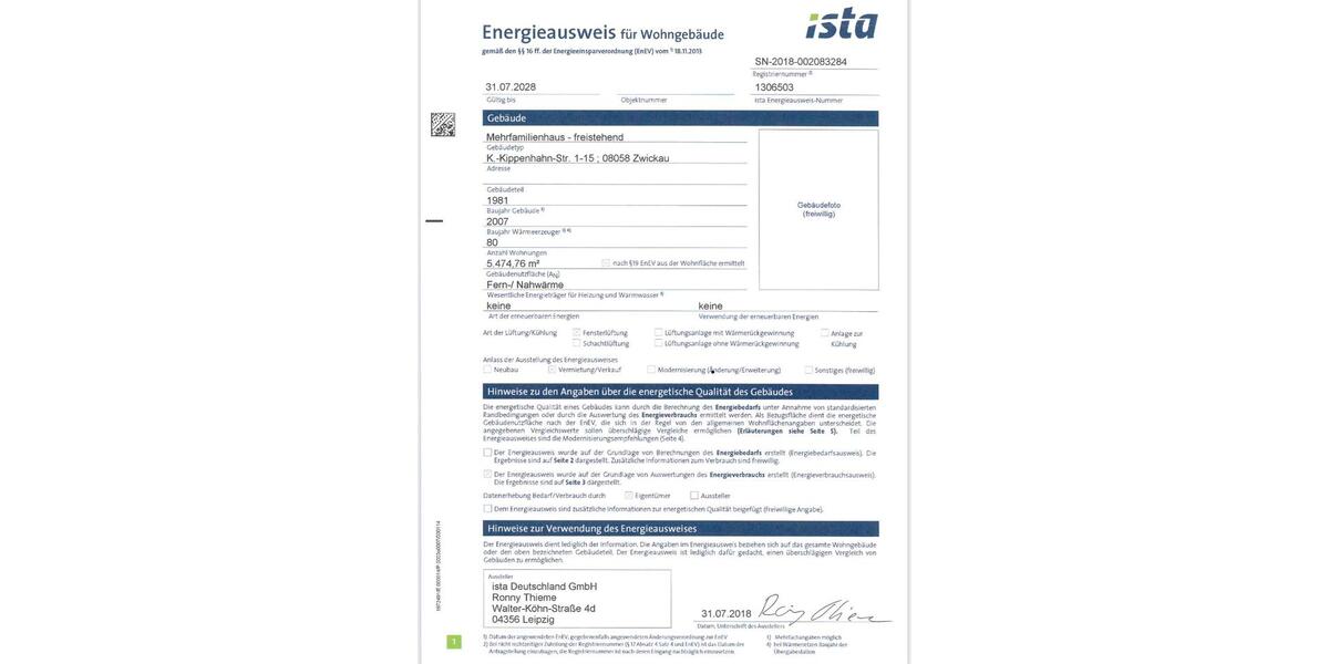 Etagenwohnung Zwickau Zwickau-Nord - 3 Zimmer, 58 m&sup2;, 33.000&euro; | Angebot:25298915