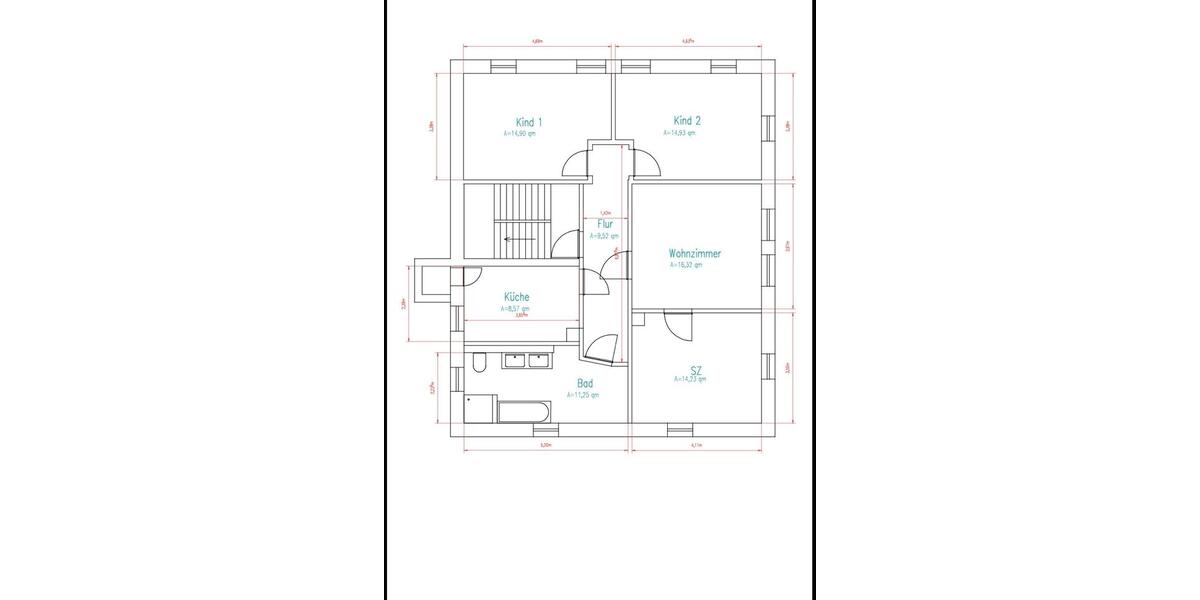Etagenwohnung Nobitz - 4 Zimmer, 90 m&sup2;, 585&euro; | Angebot:25833528