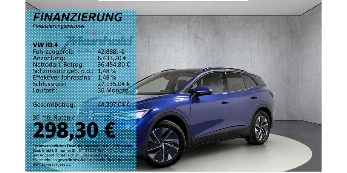 VW ID.4 5.990 km 42.888 &euro; Auerbach/Rebesgrün 08209