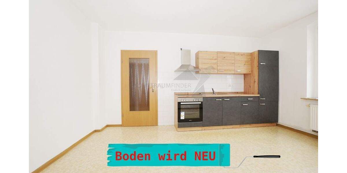 Etagenwohnung Zwickau Bahnhofsvorstadt - 2 Zimmer, 55 m&sup2;, 317&euro; | Angebot:25681455