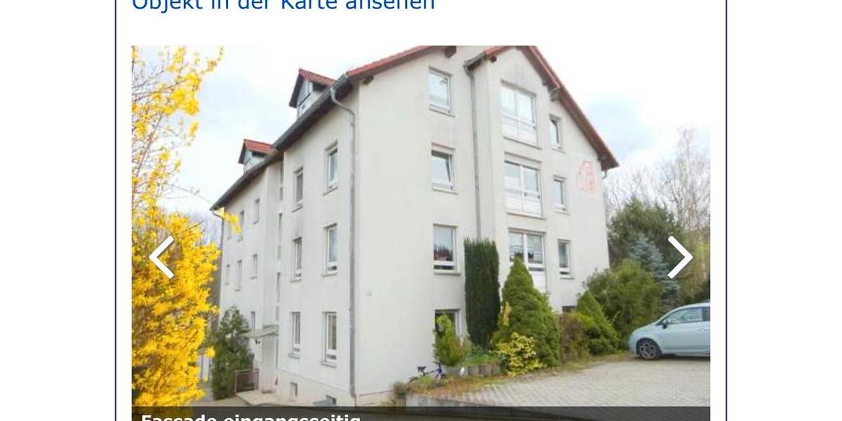 Etagenwohnung Zwickau Zwickau-West - 2 Zimmer, 54 m&sup2;, 500&euro; | Angebot:25322620