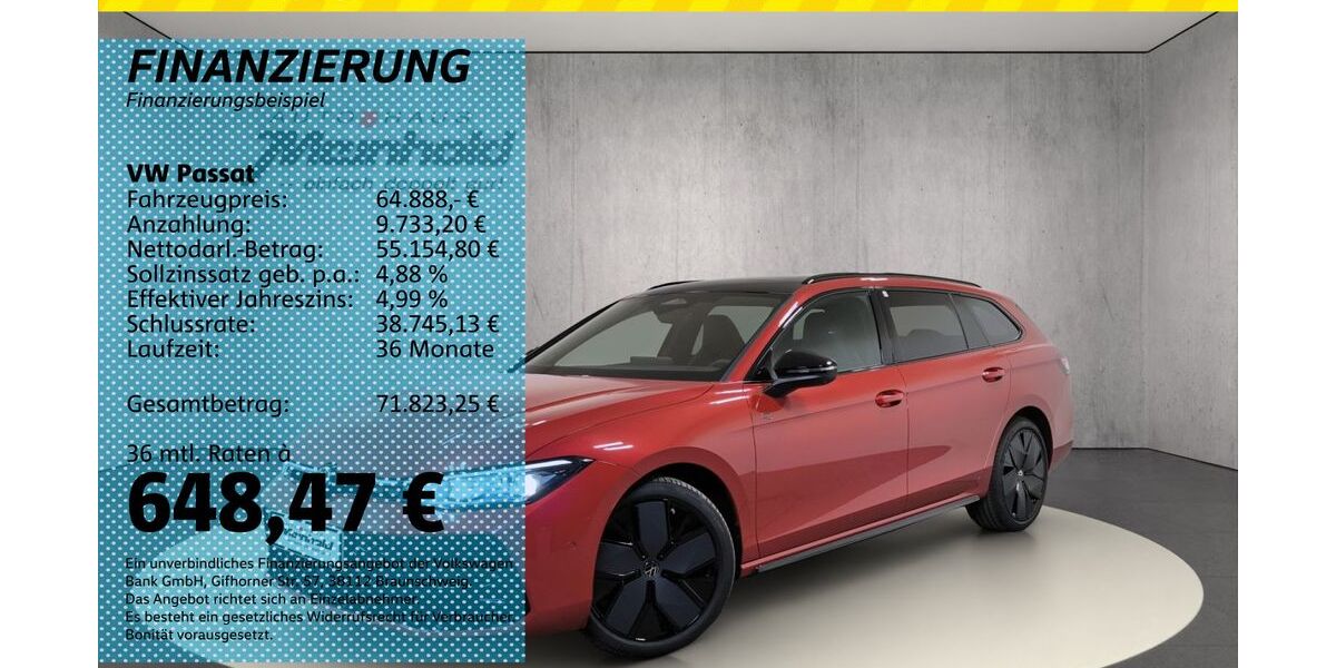 VW Passat 5.000 km 64.888 &euro; Auerbach/Rebesgrün 08209