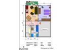 Etagenwohnung Limbach-Oberfrohna Oberfrohna - 2 Zimmer, 49 m&sup2;, 333&euro; | Angebot:26681047