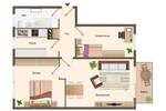 Etagenwohnung Zwickau Marienthal - 3 Zimmer, 60 m&sup2;, 390&euro; | Angebot:26474784