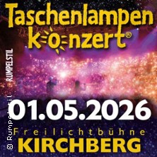 1. Kirchberger Taschenlampenkonzert - Das Original mit der Band Rumpelstil 01.05.2026 Freilichtbühne Kirchberg